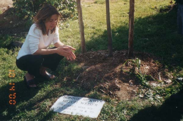 John Dewey High School reunion 2000, tree planting in memory of Mitchel and Bonnie